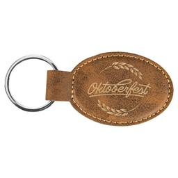 Zeige Details für Schlüsselanhänger Rustik oval/gold Bild von Schlüsselanhänger Rustik oval/gold